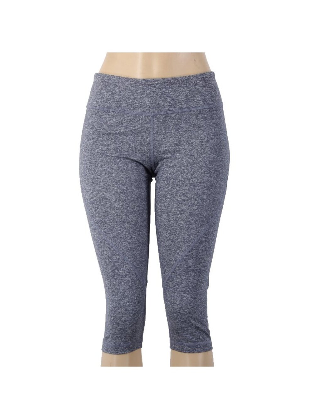 Zella AW Pant Sz M x 16 Blue White Pull On Knee Length Polyester Spandex AW Pant